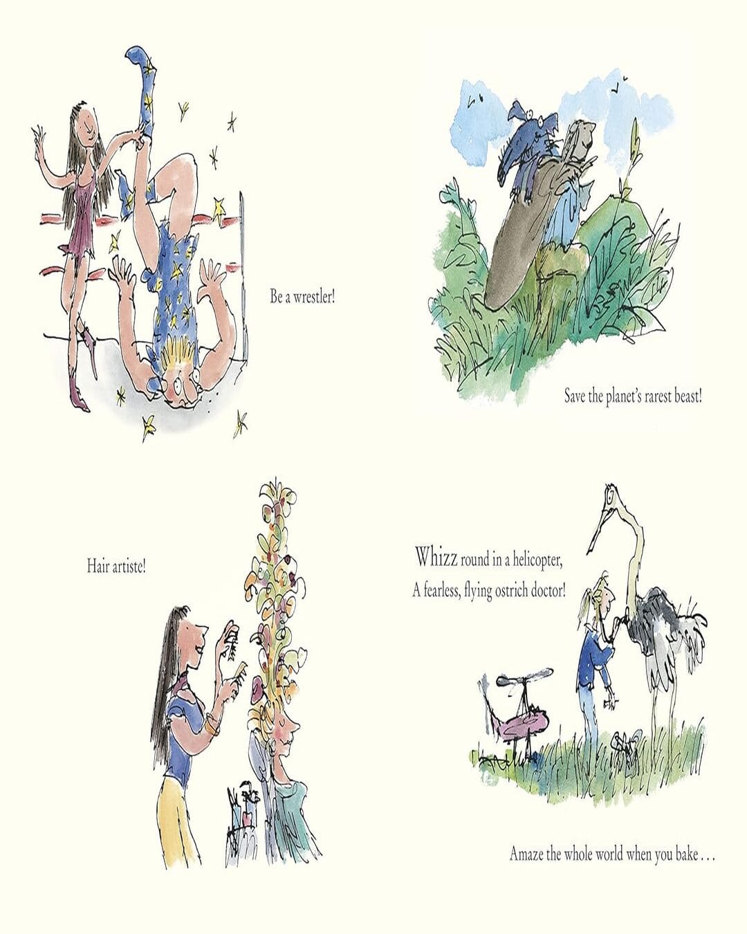 Never Grow Up by Roald Dahl [Paperback ] - versoz.com