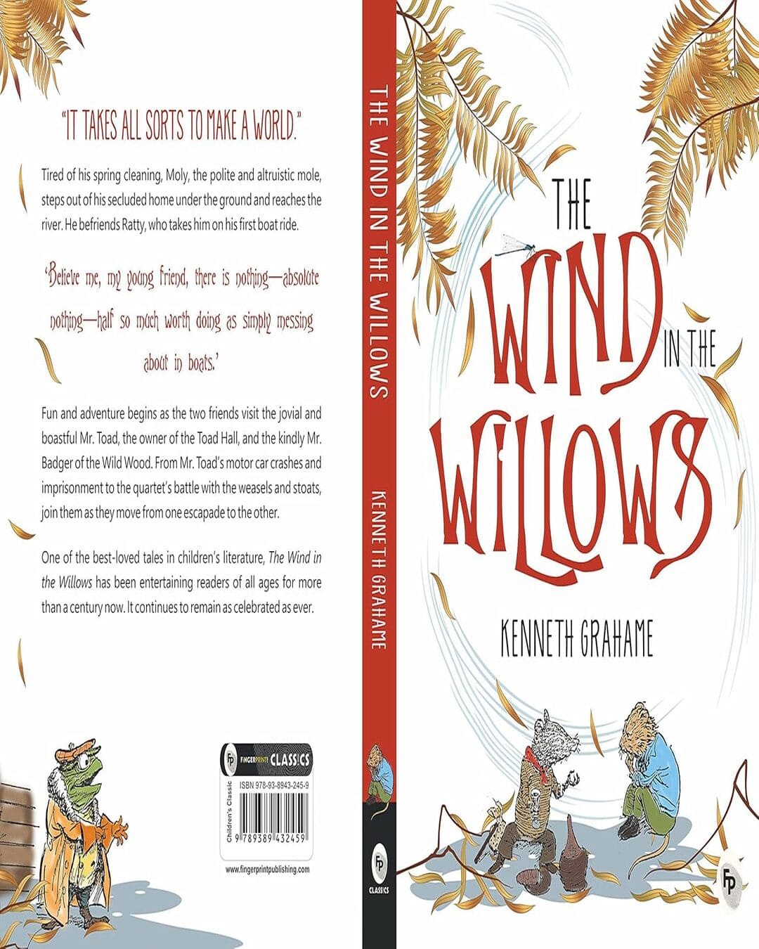 The Wind in the Willows by Kenneth Grahame [Paperback] - versoz.com