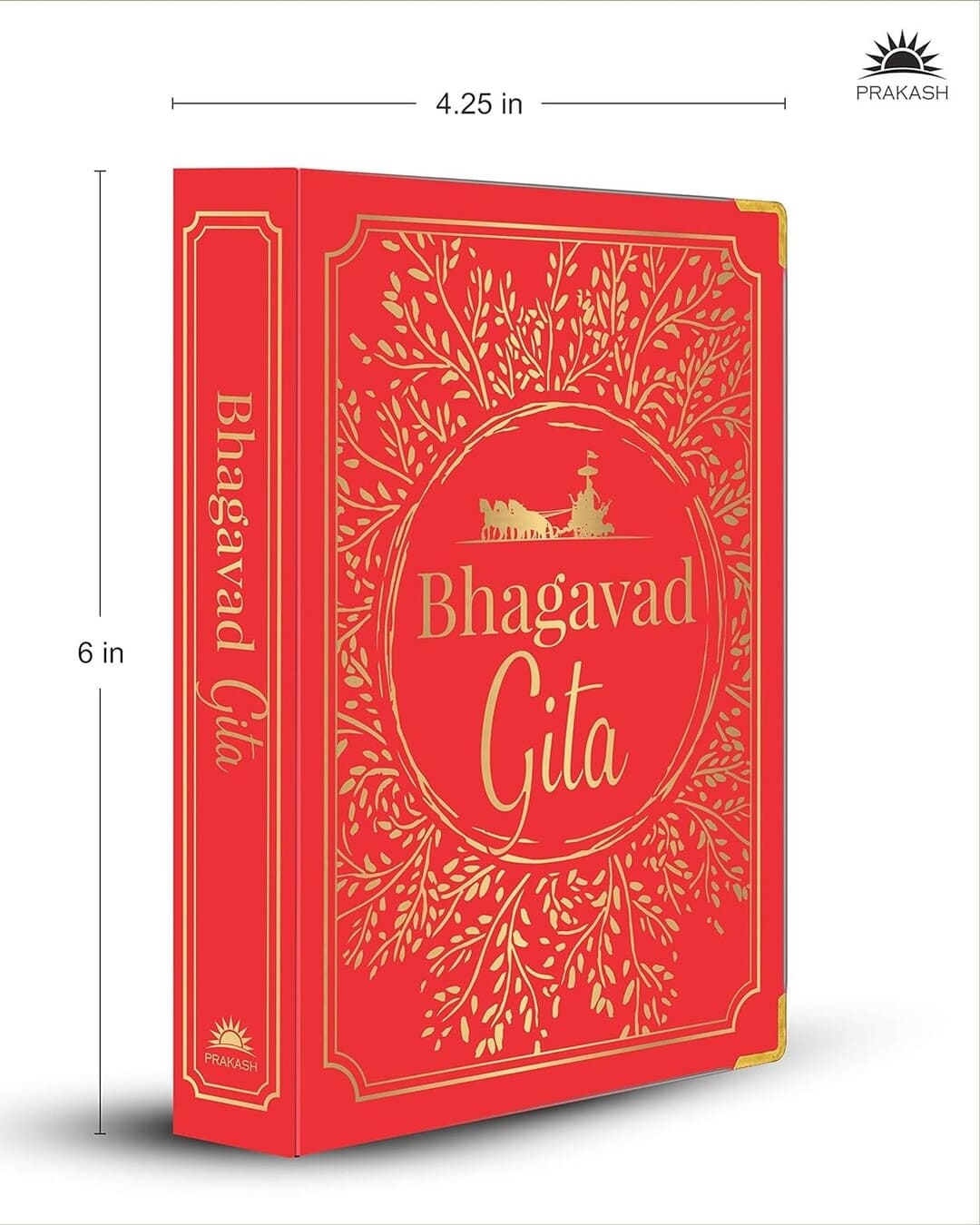 Bhagavad Gita [Deluxe Hardbound Edition] - versoz.com