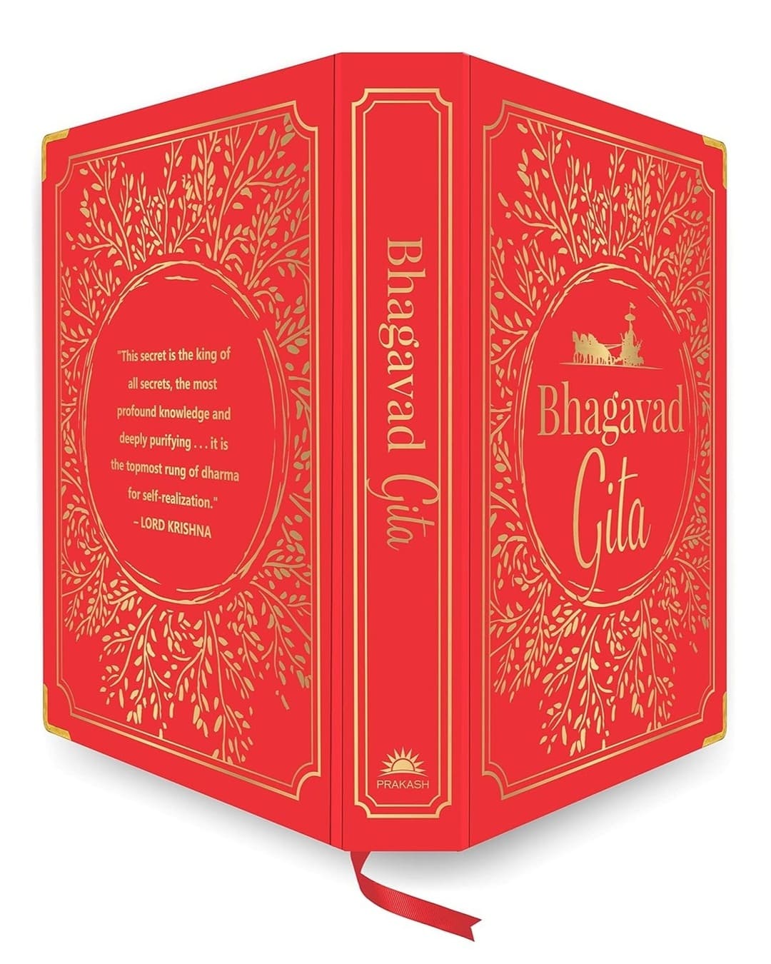 Bhagavad Gita [Deluxe Hardbound Edition] - versoz.com
