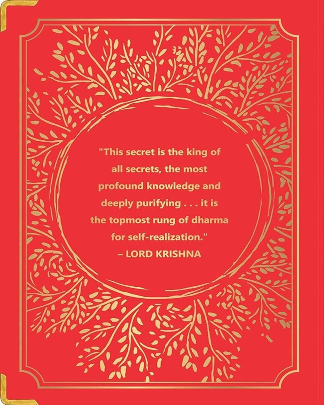 Bhagavad Gita [Deluxe Hardbound Edition] - versoz.com