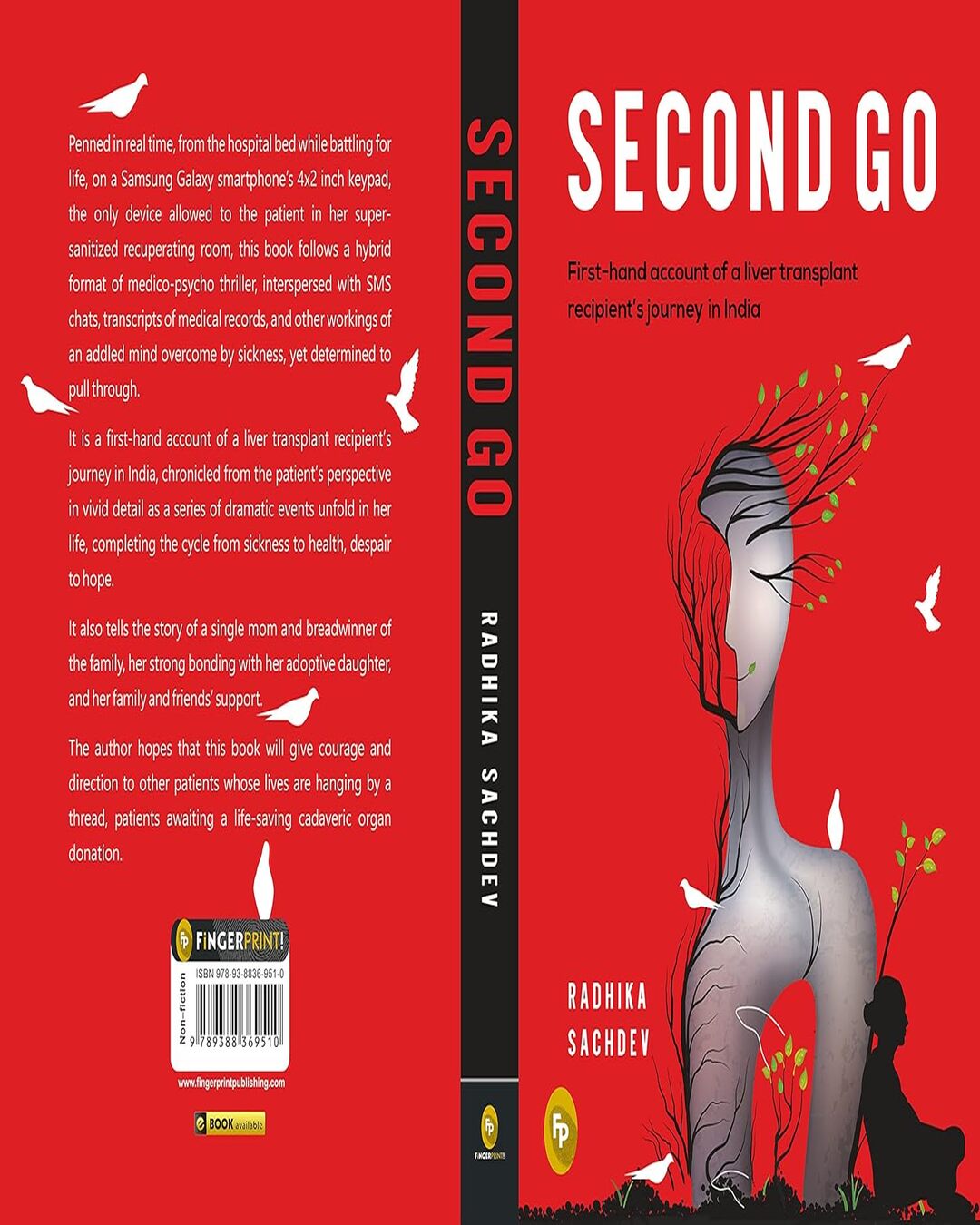 Second Go: First-hand account of a liver transplant recepients journey in India by Radhika Sachdev [Paperback] - versoz.com