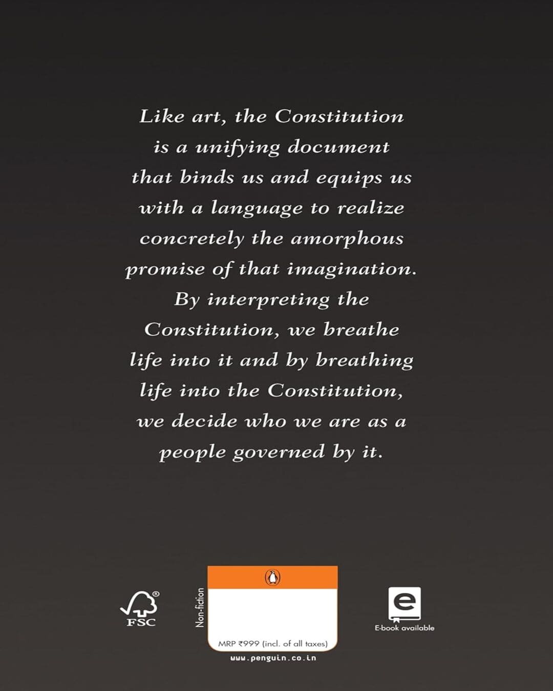 Why The Constitution Matters: Selected Speeches by Justice D.Y. Chandrachud [Hardcover]