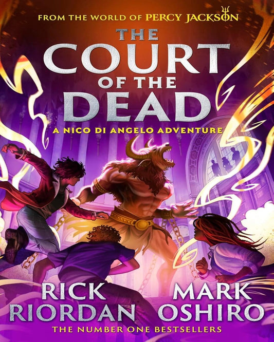 From The World Of Percy Jackson: The Court Of The Dead (The Nico Di Angelo Adventures) by Riordan Rick,Oshiro Mark [Hardcover]