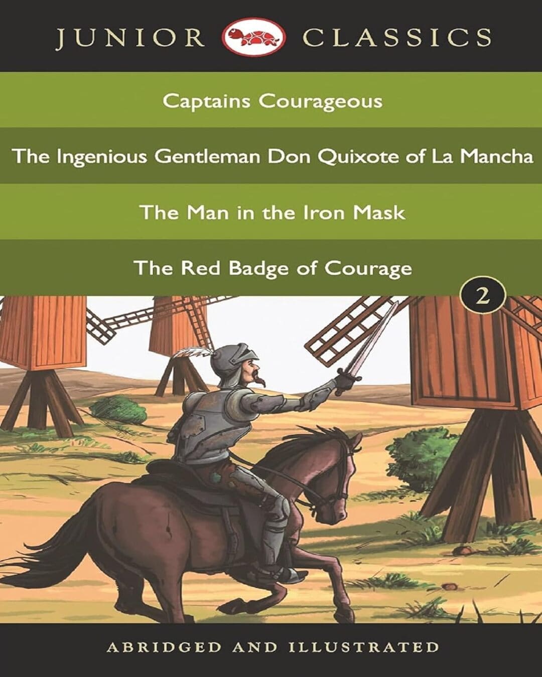 Junior Classics Book 2 by Rudyard Kipling, M D C Saavedra, A Dumas, S Crane [Paperback]