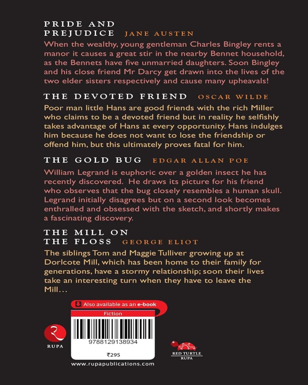 Junior Classics Book 9 by Jane Austen/Oscar Wilde/Edgar Allan Poe/George Eli  [Paperback]