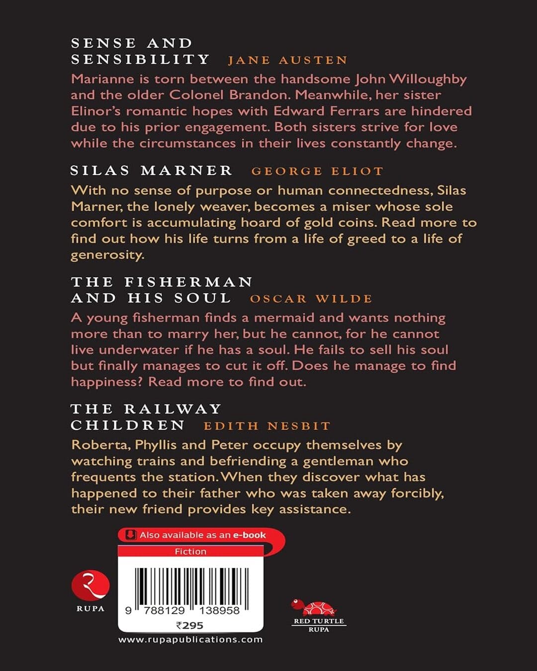 Junior Classics Book 11 by Jane Austen, George Eliot, O Wilde, Edith Nesbit [Paperback]