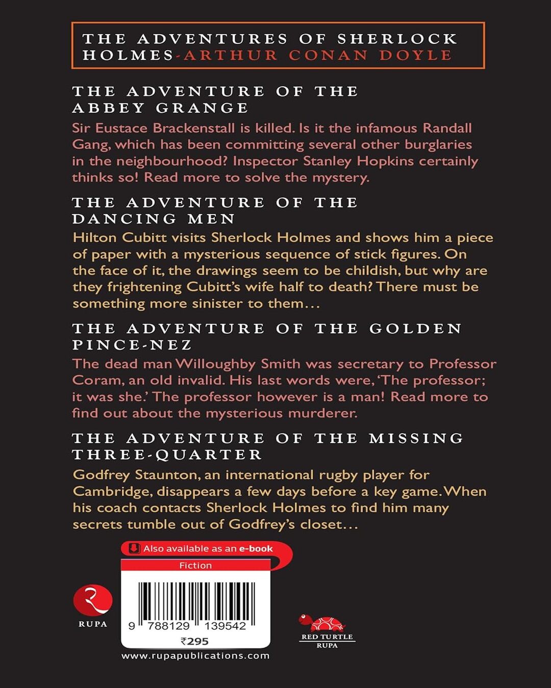 Junior Classics Book 20 by Arthur Conan Doyle [Paperback]