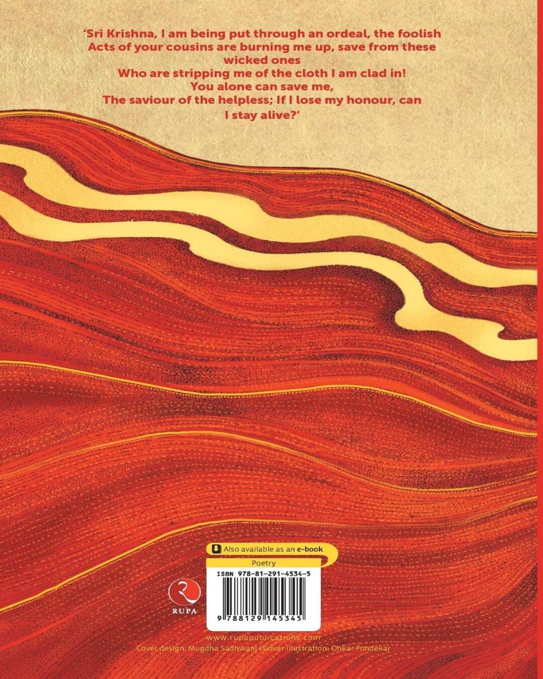 The Flaming Tresses Of Draupadi by M. Veerappa Moily [Hardcover]