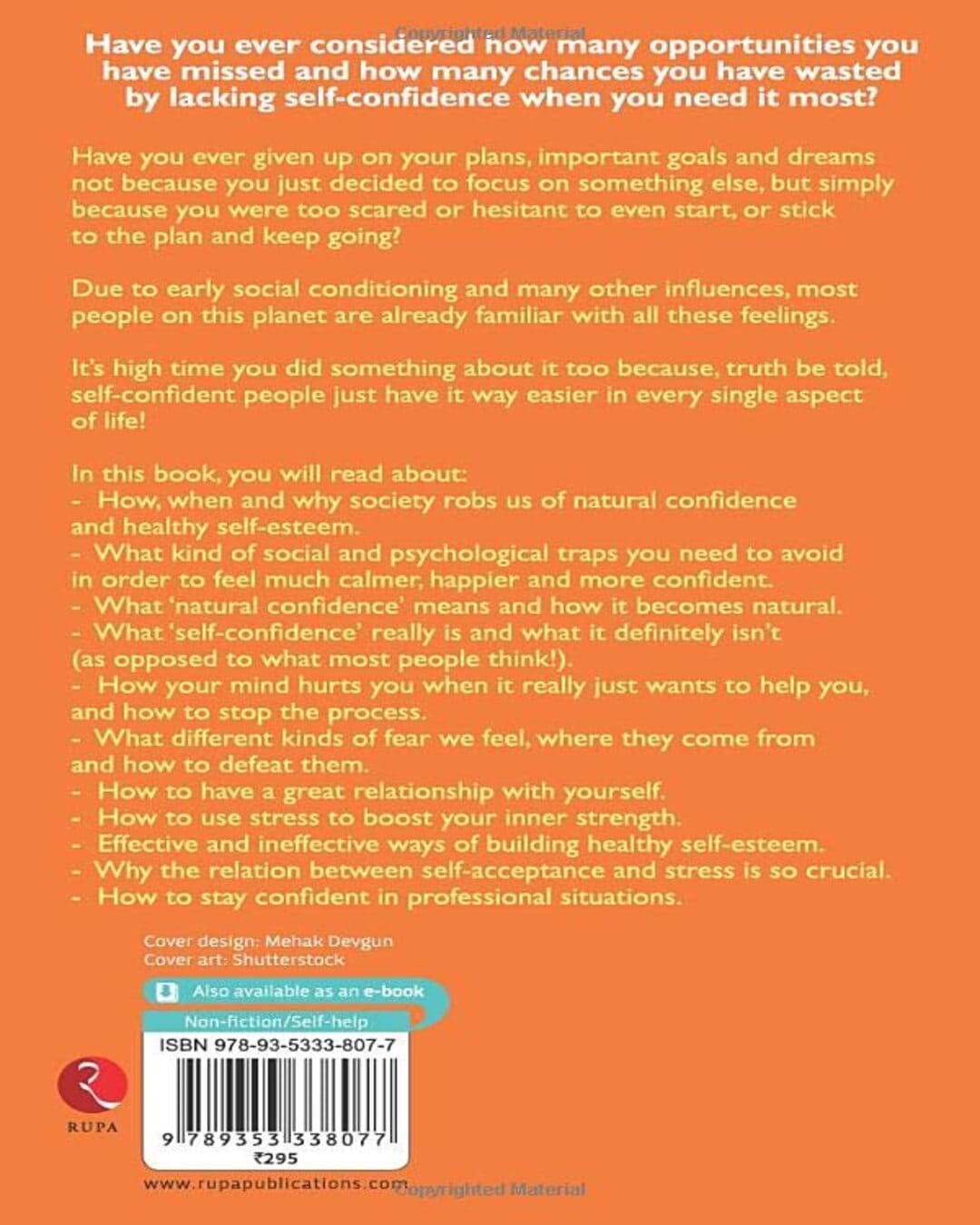 CONFIDENCE: YOUR PRACTICAL TRAINING by Ian Tuhovsky [Paperback]