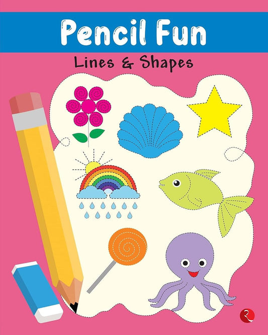 Pencil Control - Lines and Shapes Book for Kids [Paperback]