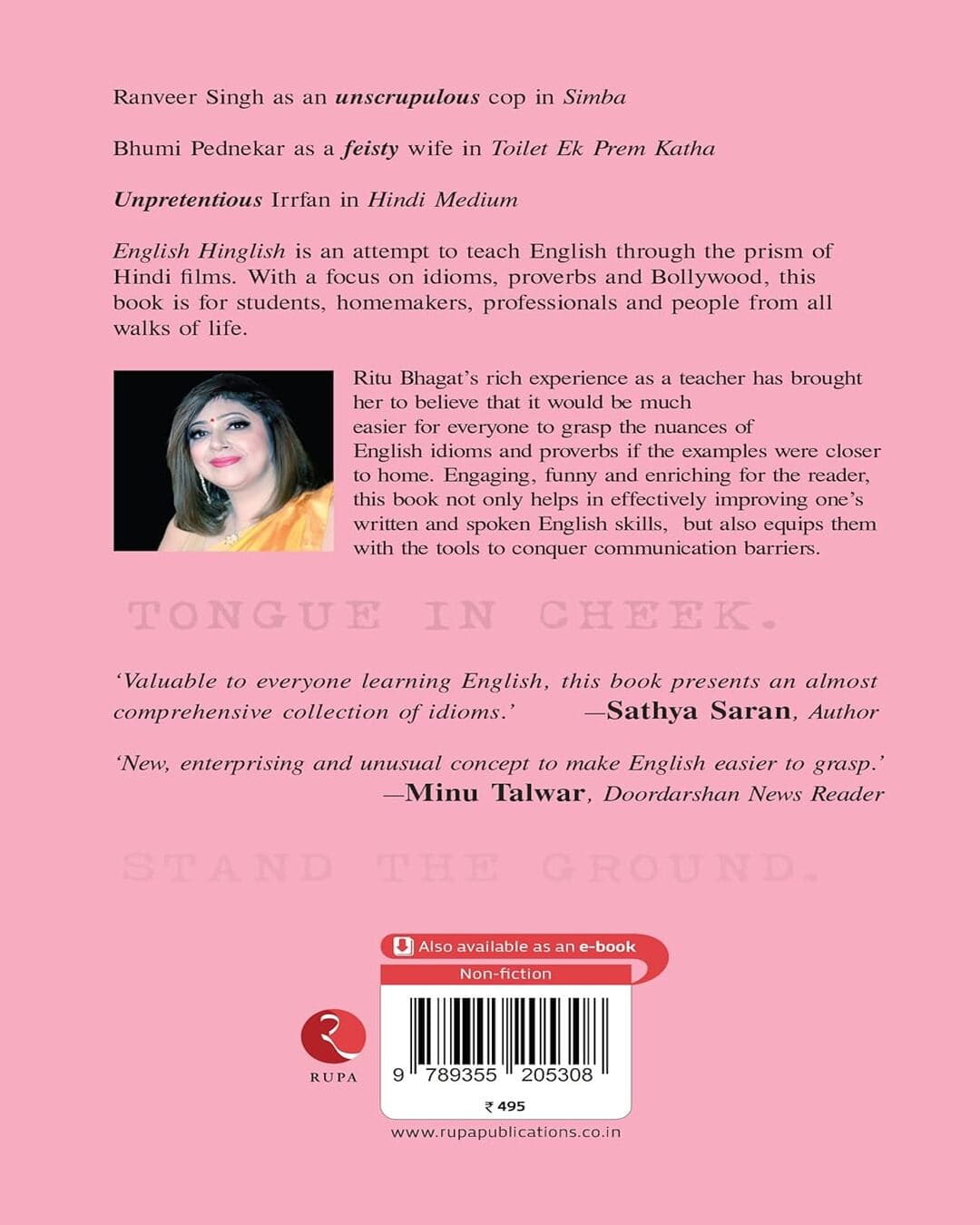 English Hinglish : Daily Dose Of Idioms And Phrases by Ritu Soni Bhagat [Paperback]