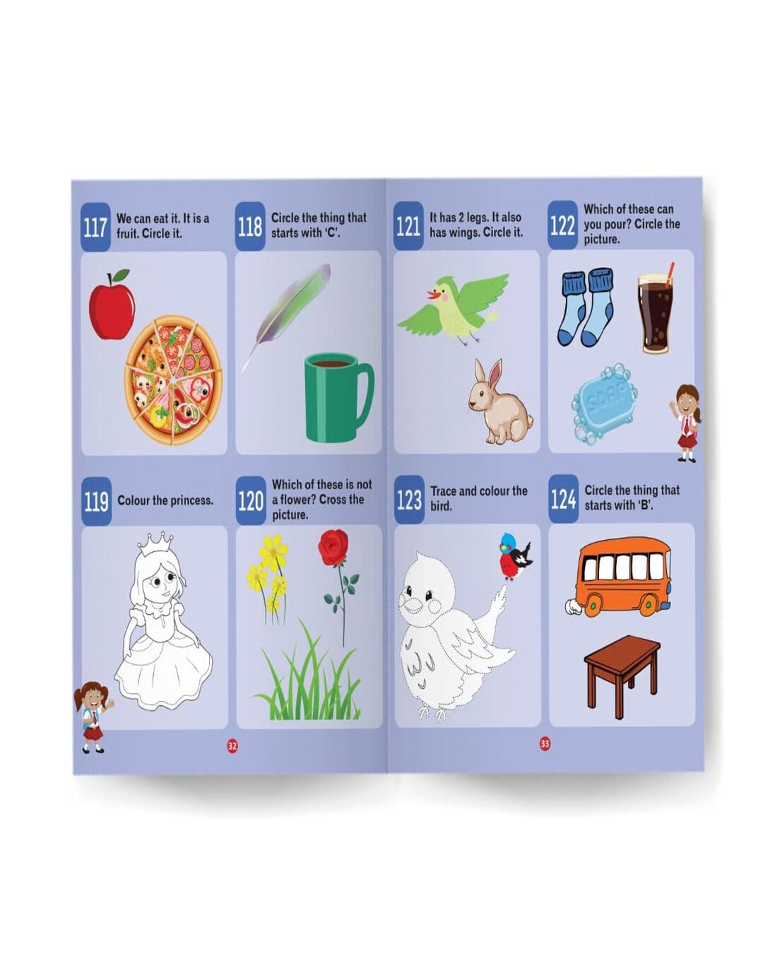 Brilliant Brain Activities Book (age 4+) by Moonstone [Paperback]