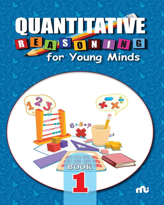 Quantitative Reasoning For Young Minds Book - 1 by Moonstone [Paperback]