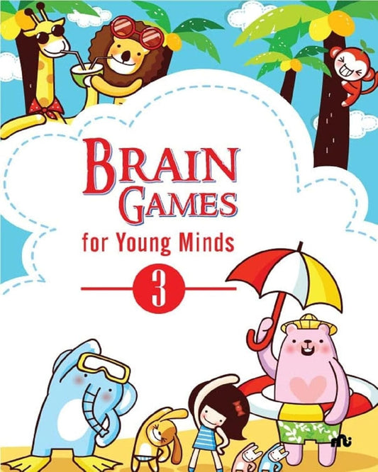 Brain Games For Young Minds (volume 3) [Paperback]