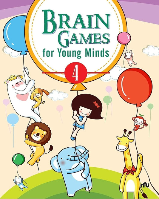 Brain Games For Young Minds (volume 4) [Paperback]
