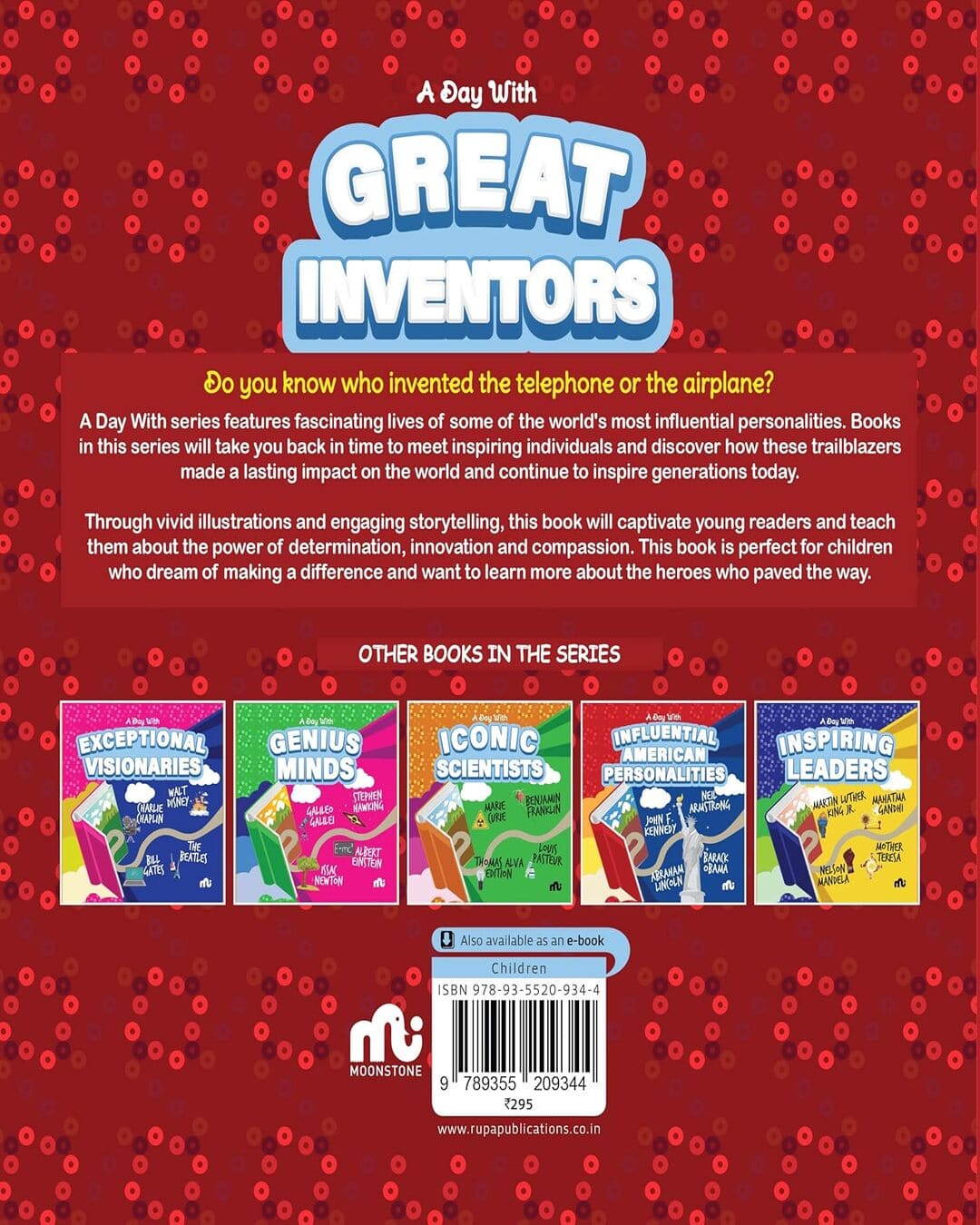 A Day With Great Inventors: Alexander Graham Bell, Marconi, Wright Brothers and James Watt [Paperback]