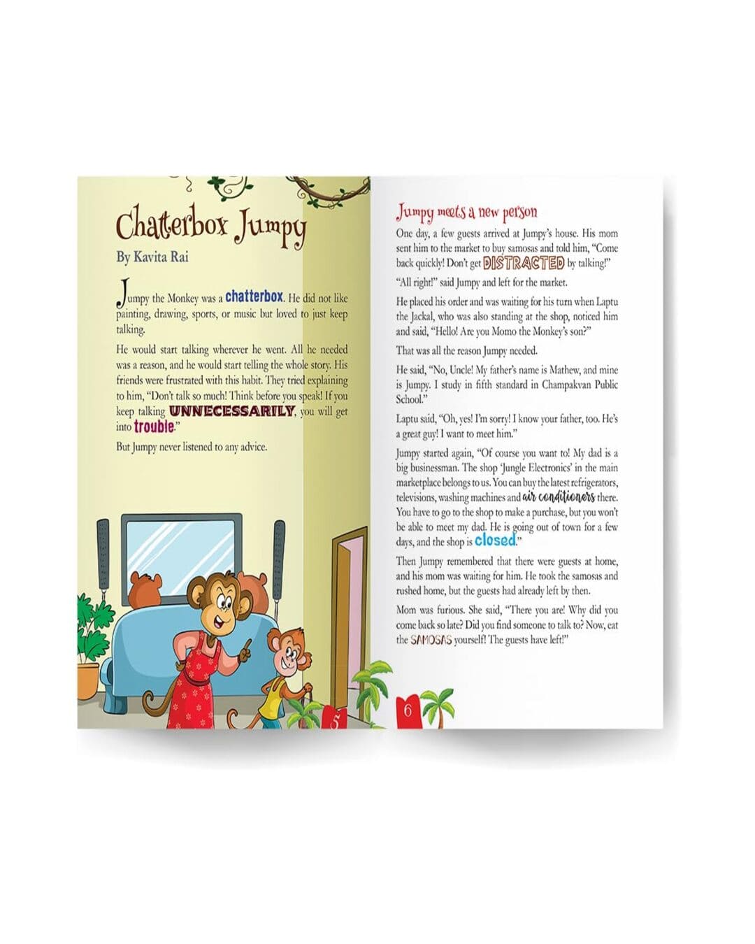 Jumpy The Jumpy the Monkey: 24 Handpicked Stories by Champak [Paperback]
