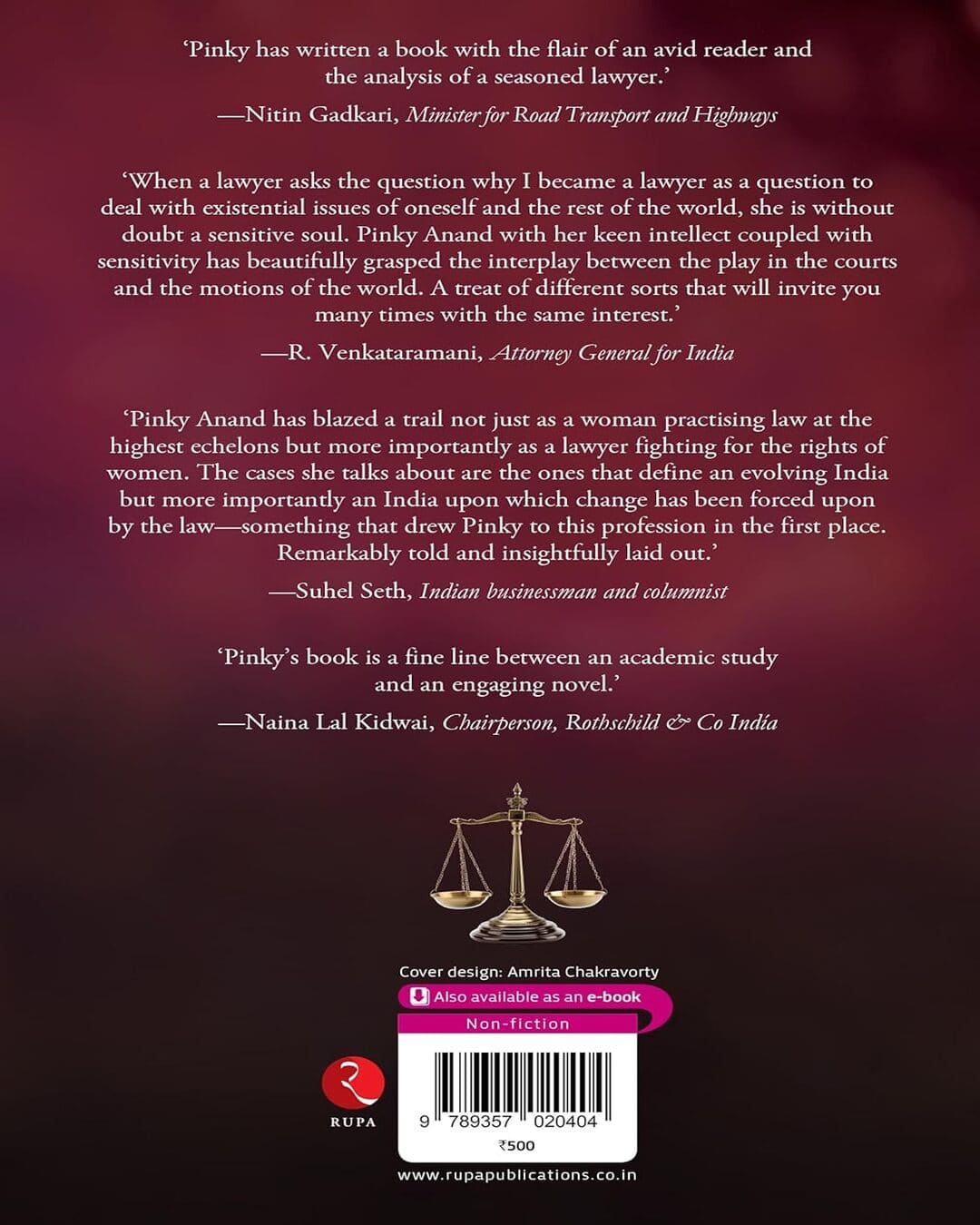 Raising The Bar: Landmark Judgments from the Indian Judiciary by Pinky Anand & Saudamini Sharma [Hardcover]