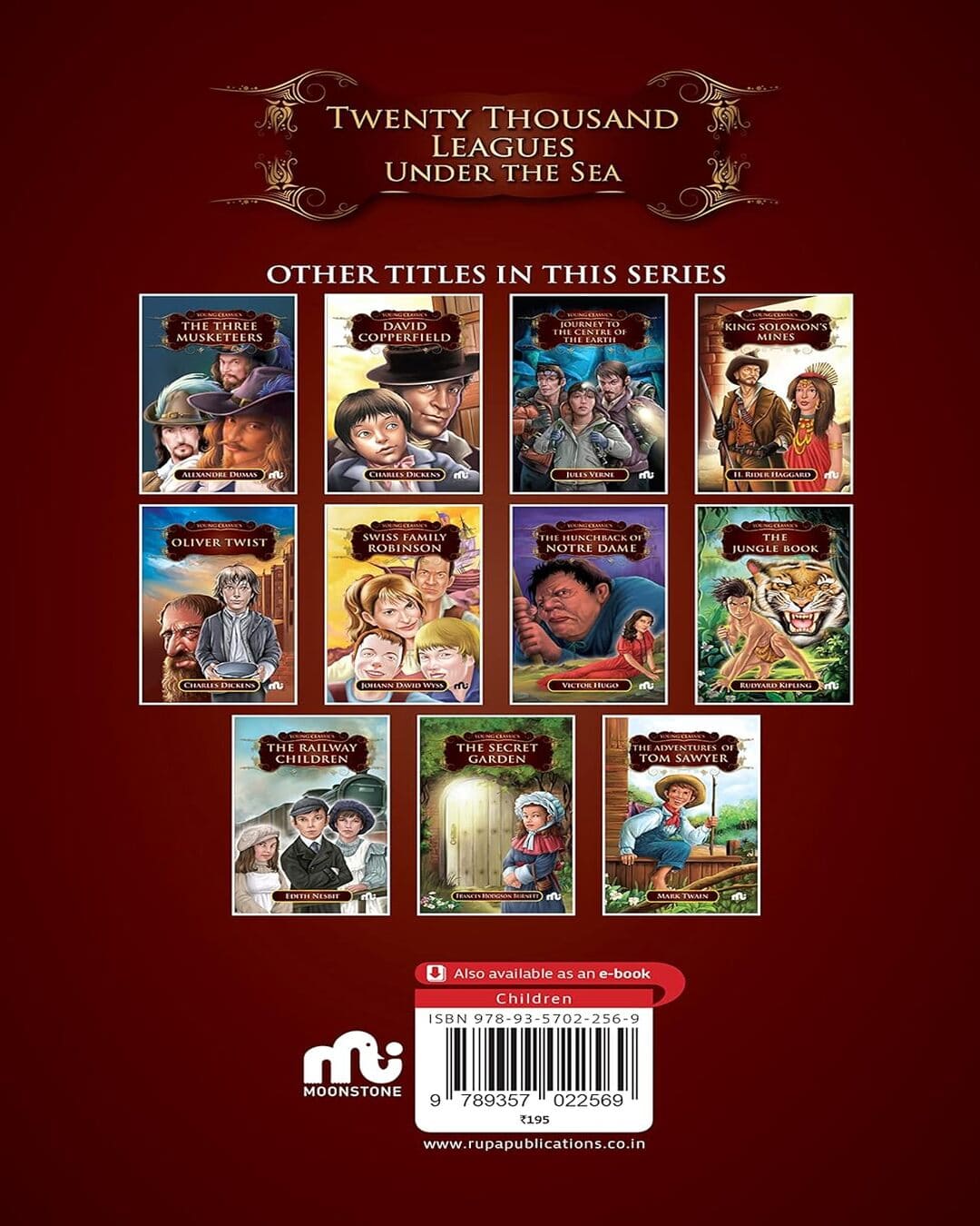 Twenty Thousand Leagues Undeer The Sea by Jules Verne [Paperback]