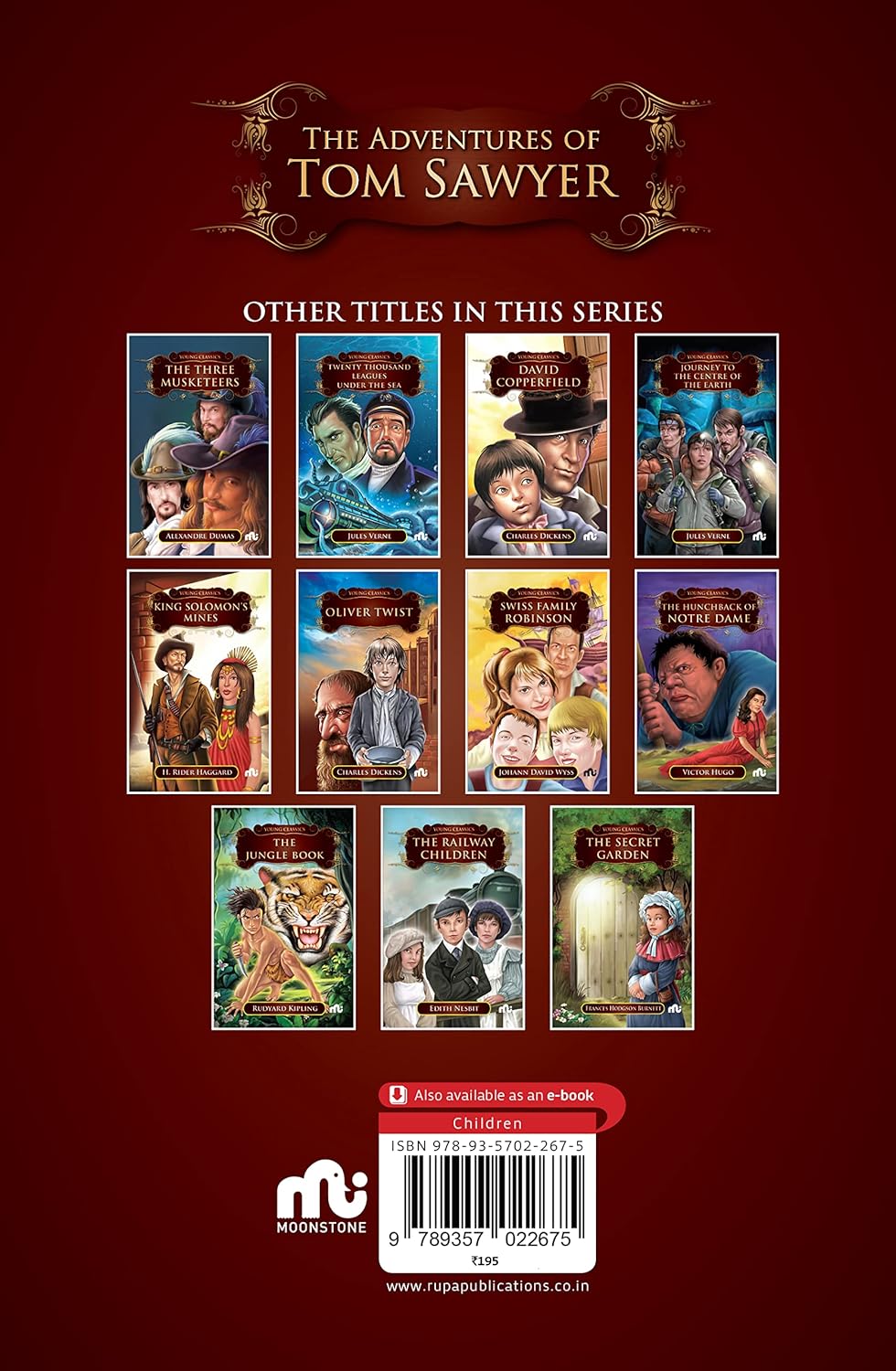 The Adventures Of Tom Sawyer by Mark Twain [Paperback]