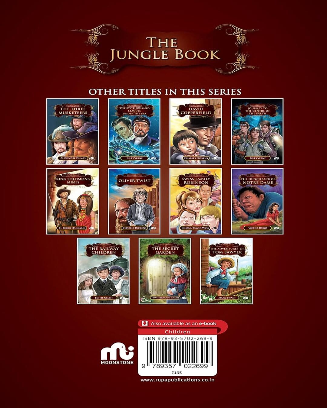 The Jungle Book by Rudyard Kipling [Paperback]