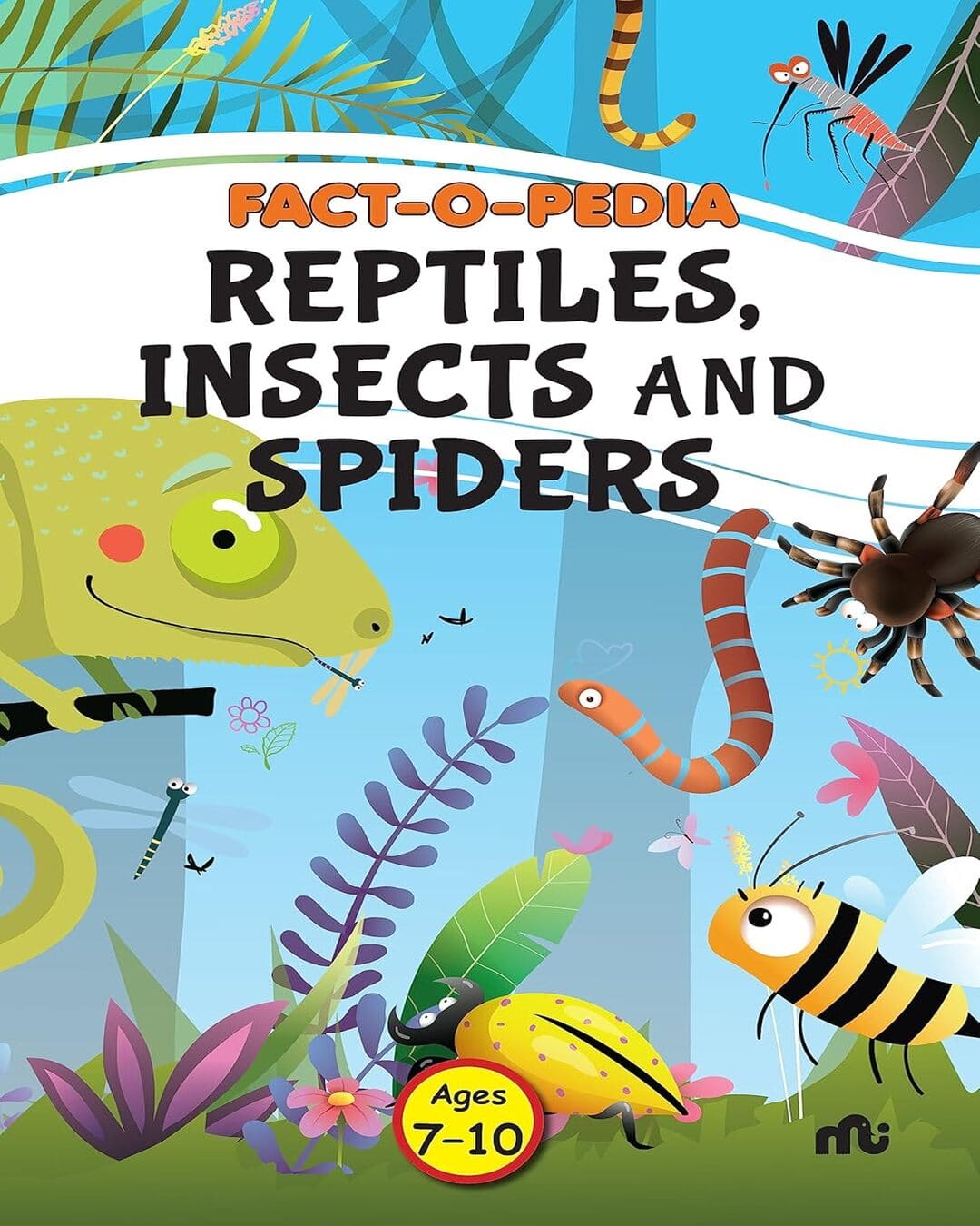 Fact-o-pedia: Reptiles, Insects And Spiders by Moonstone [Paperback]