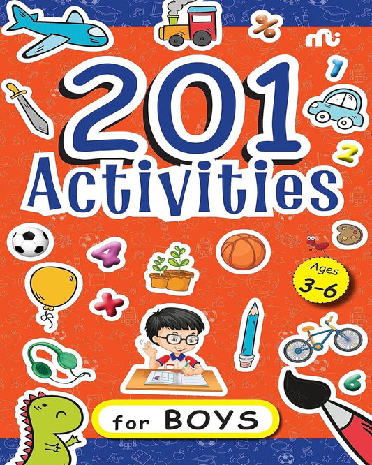 201 Activity Book For Boys [Paperback]