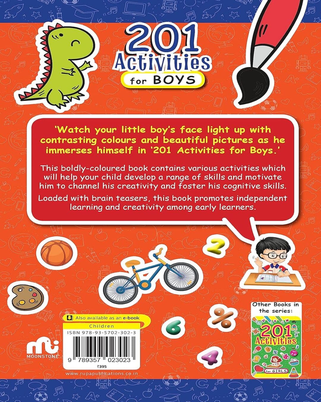 201 Activity Book For Boys [Paperback]