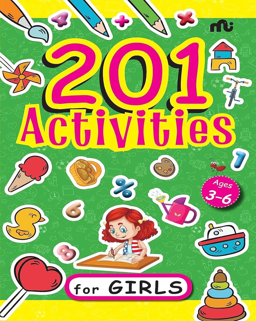 201 Activity Book For Girls [Paperback]