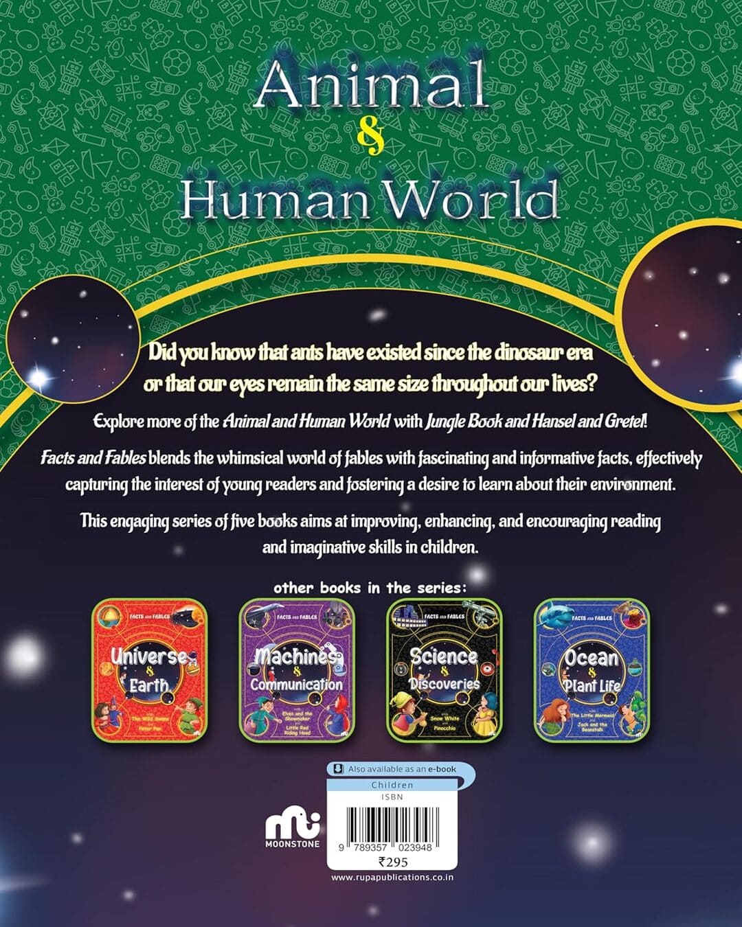 Facts And Fables: Animal And Human World by Moonstone [Paperback]