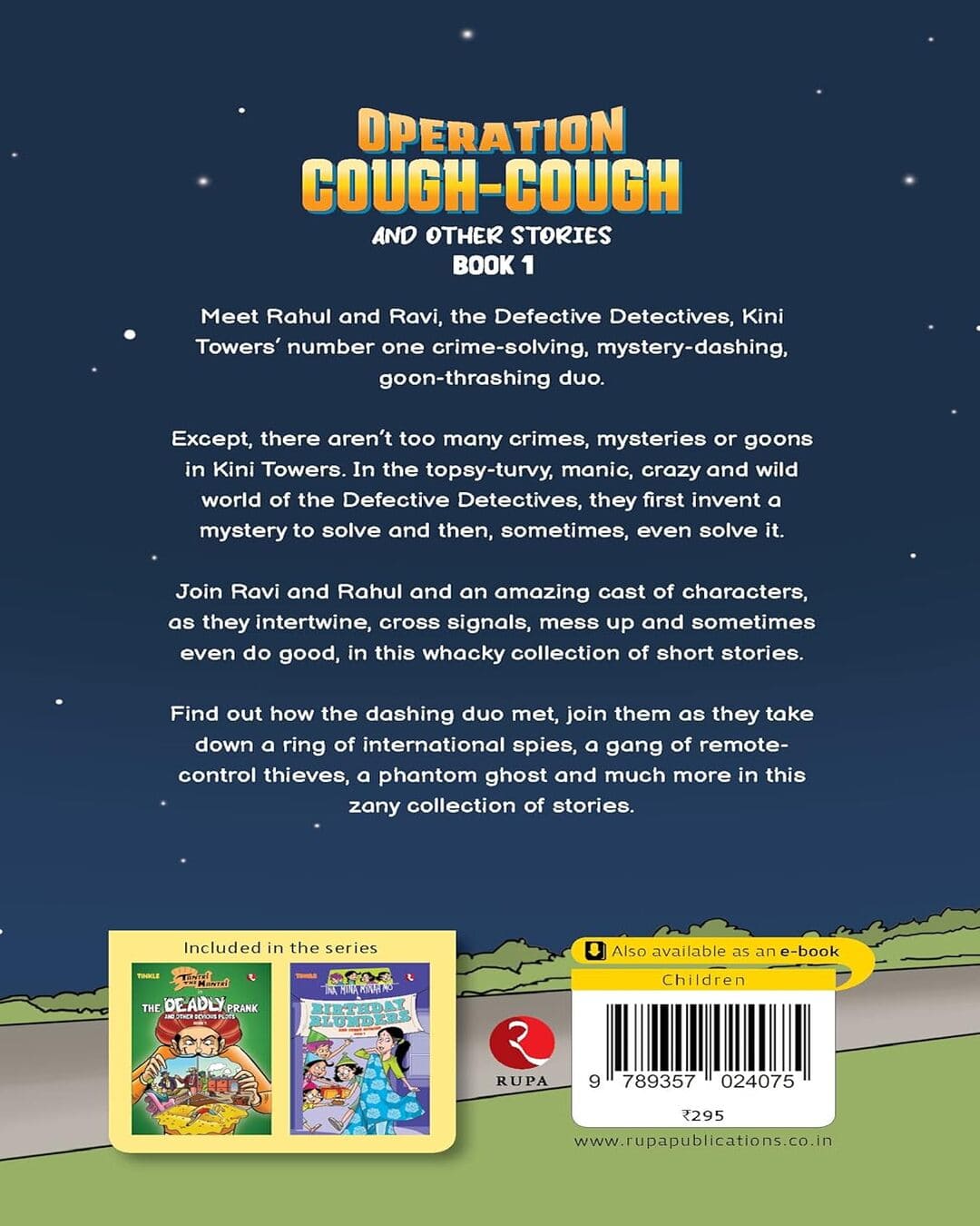 Defective Detectives: Operation Cough-Cough and Other Stories: Book 1 [Paperback ]