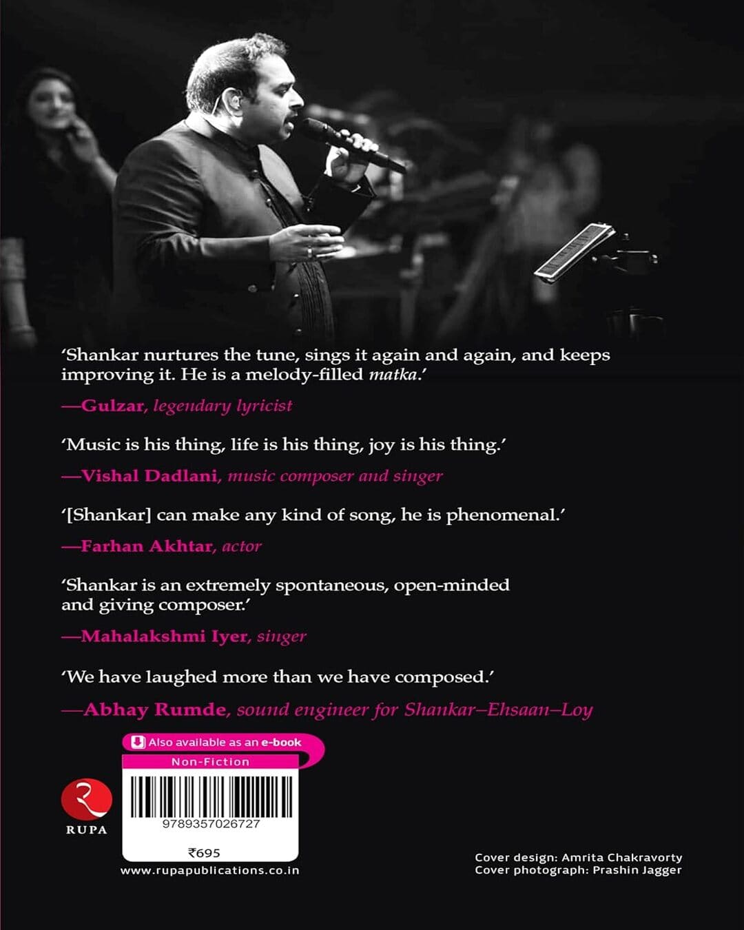 The Musical Maverick: The Authorized Biography Of Shankar Mahadevan by Ashis Ghatak [Hardcover]