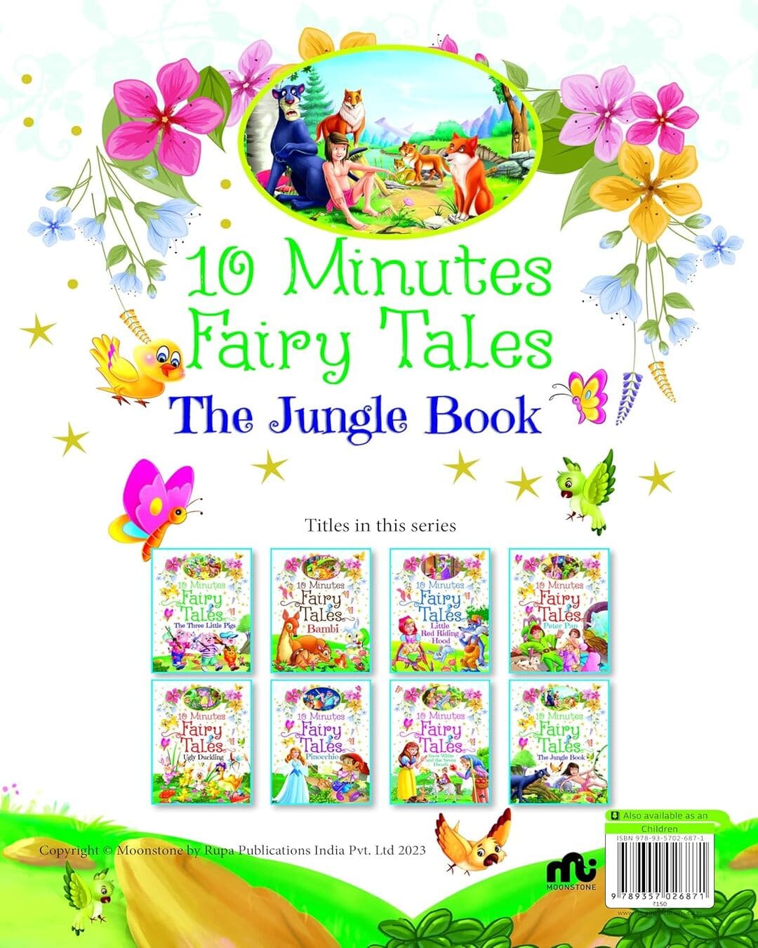 10 Minutes Fairy Tales The Jungle Book [Paperback]