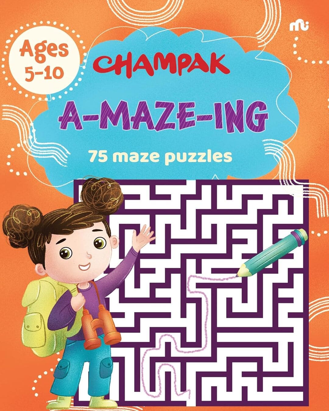 A-maze-ing 75 Maze Puzzles by Champak [Paperback]