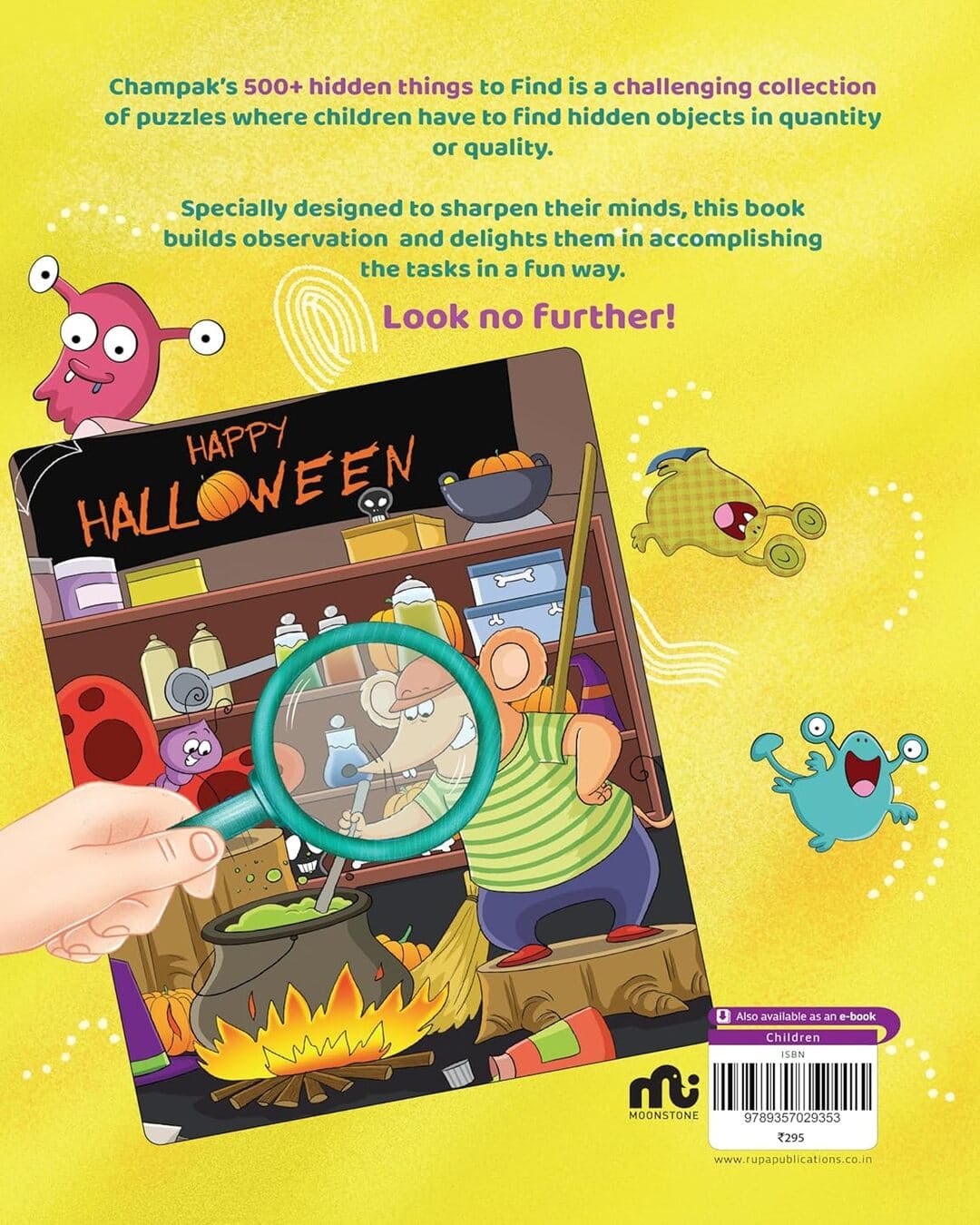 500+ Hidden Things To Find by Champak [Paperback]