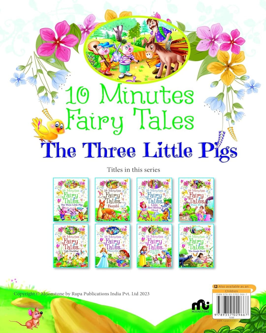 10 Minutes Fairy Tales The Three Little Pigs [Paperback]