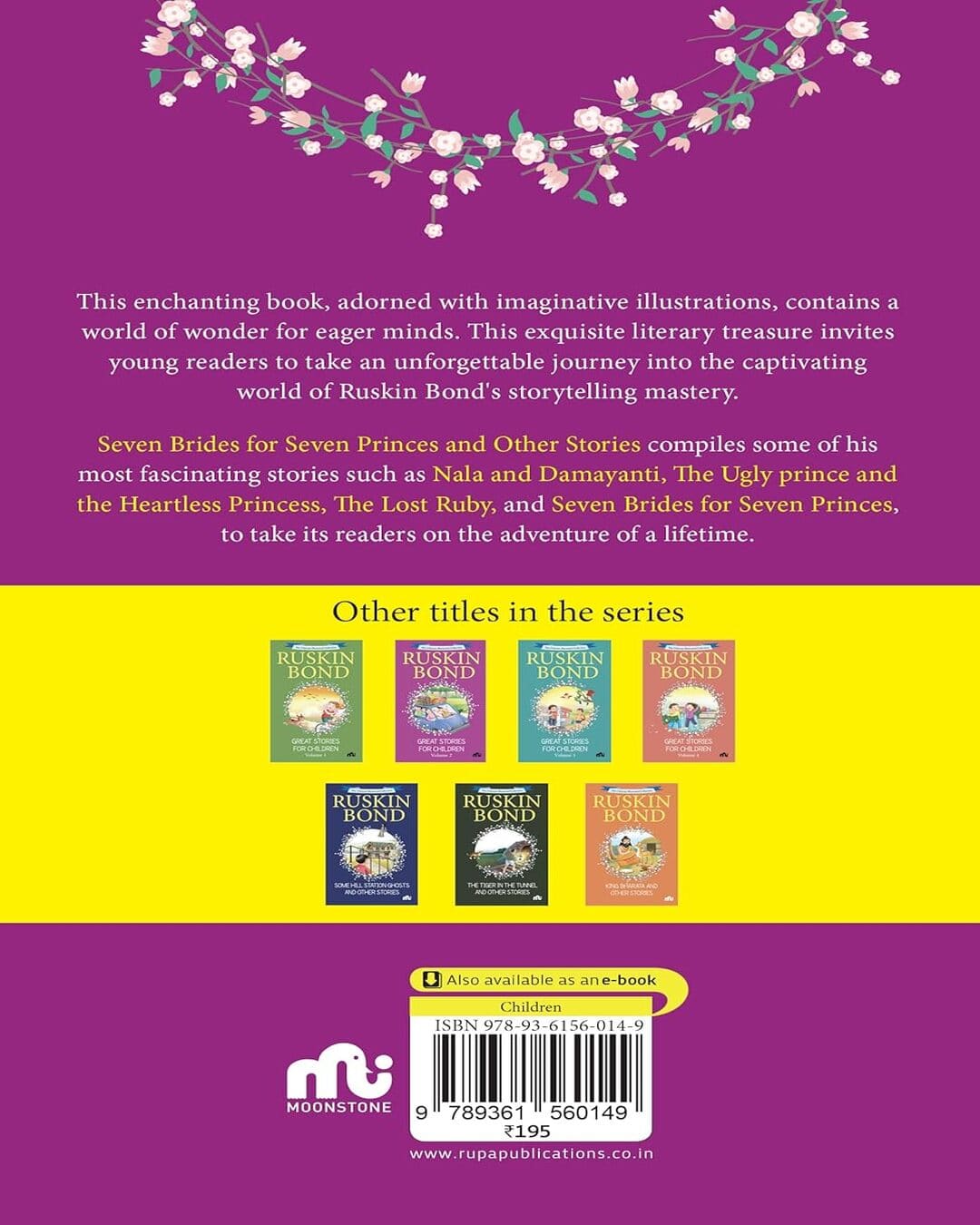 Seven Brides For Seven  Prince  And Other Stories by Ruskin Bond [Paperback]