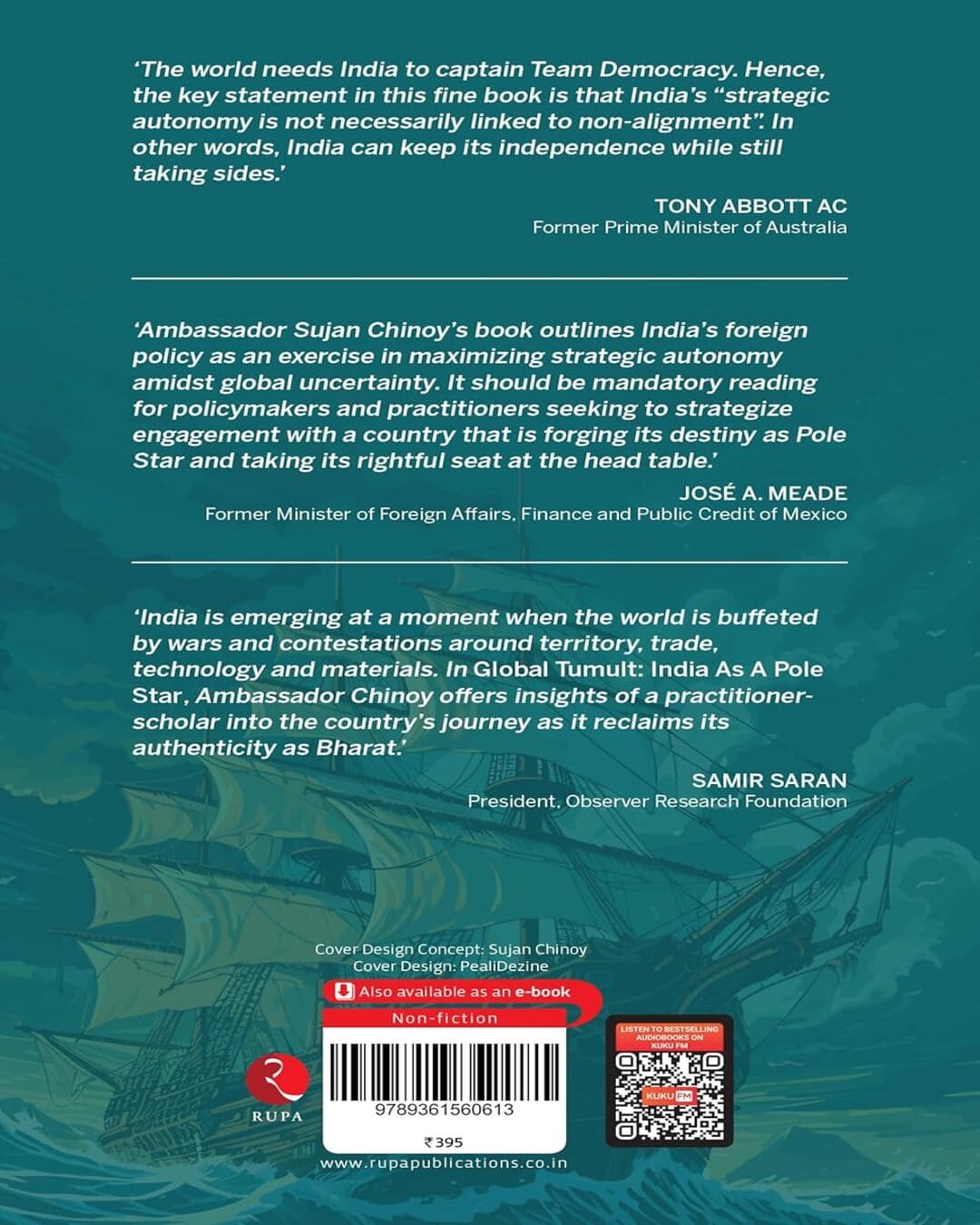 Global Tumult: India As A Pole Star by Sujan Chinoy [Paperback]