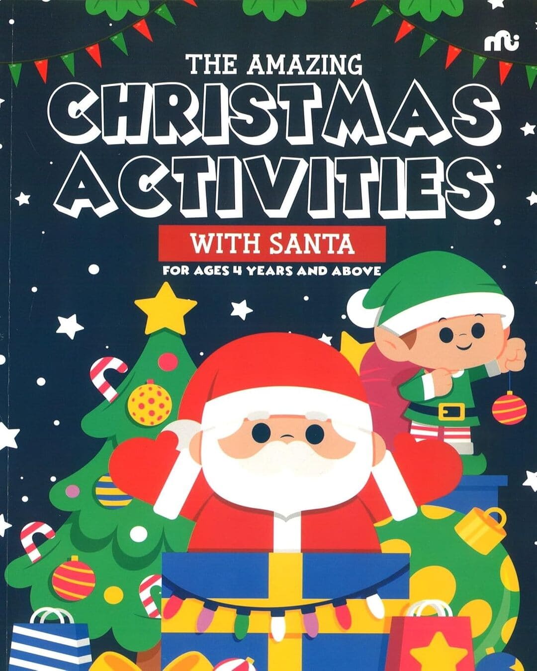 The Amazing Christmas Activities With Santa by Moonstone [Paperback]