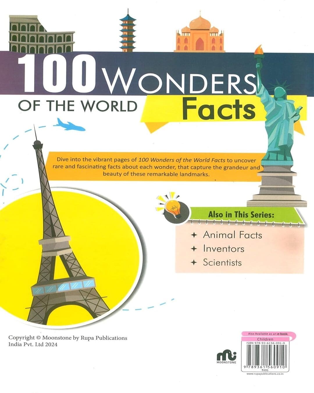 100 Wonders Of The World Facts [Hardcover]