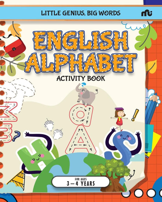Little Genius,big Words: English Alphabet Activity Book [Paperback]