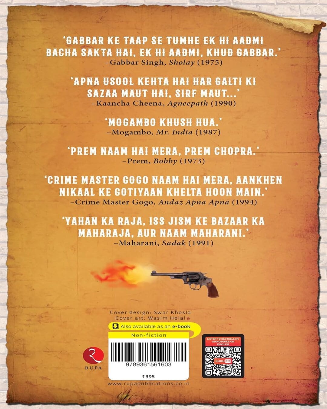 Bad Men: Bollywood’s Iconic Villains by Roshmila Bhattacharya [Paperback]