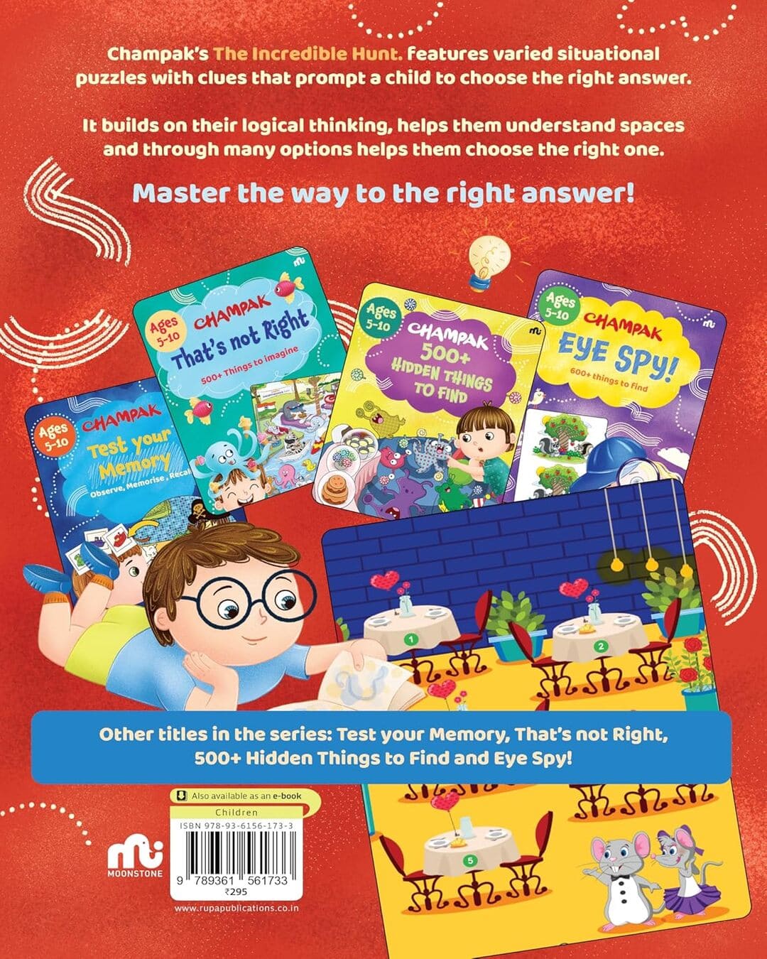 The Incredible Hunt: Crack the Code of Smart Thinking by Champak [Paperback]