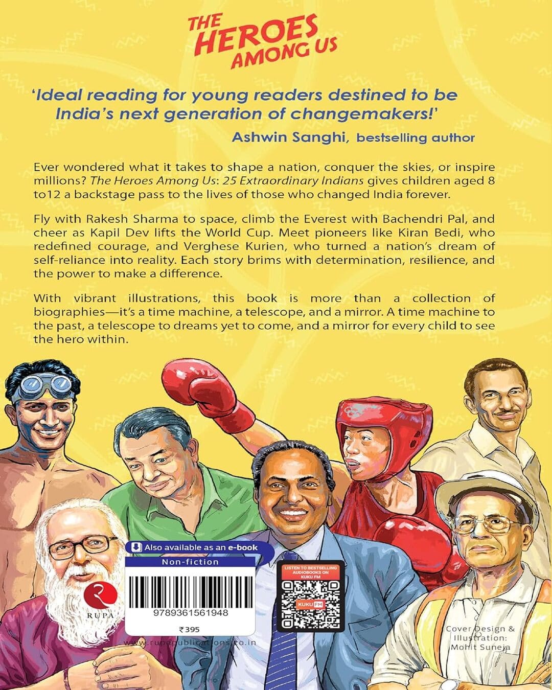 The Heroes Among Us : 25 Extraordinary Indians by Sanjeev Sanyal & Sonia Mehta [Paperback]