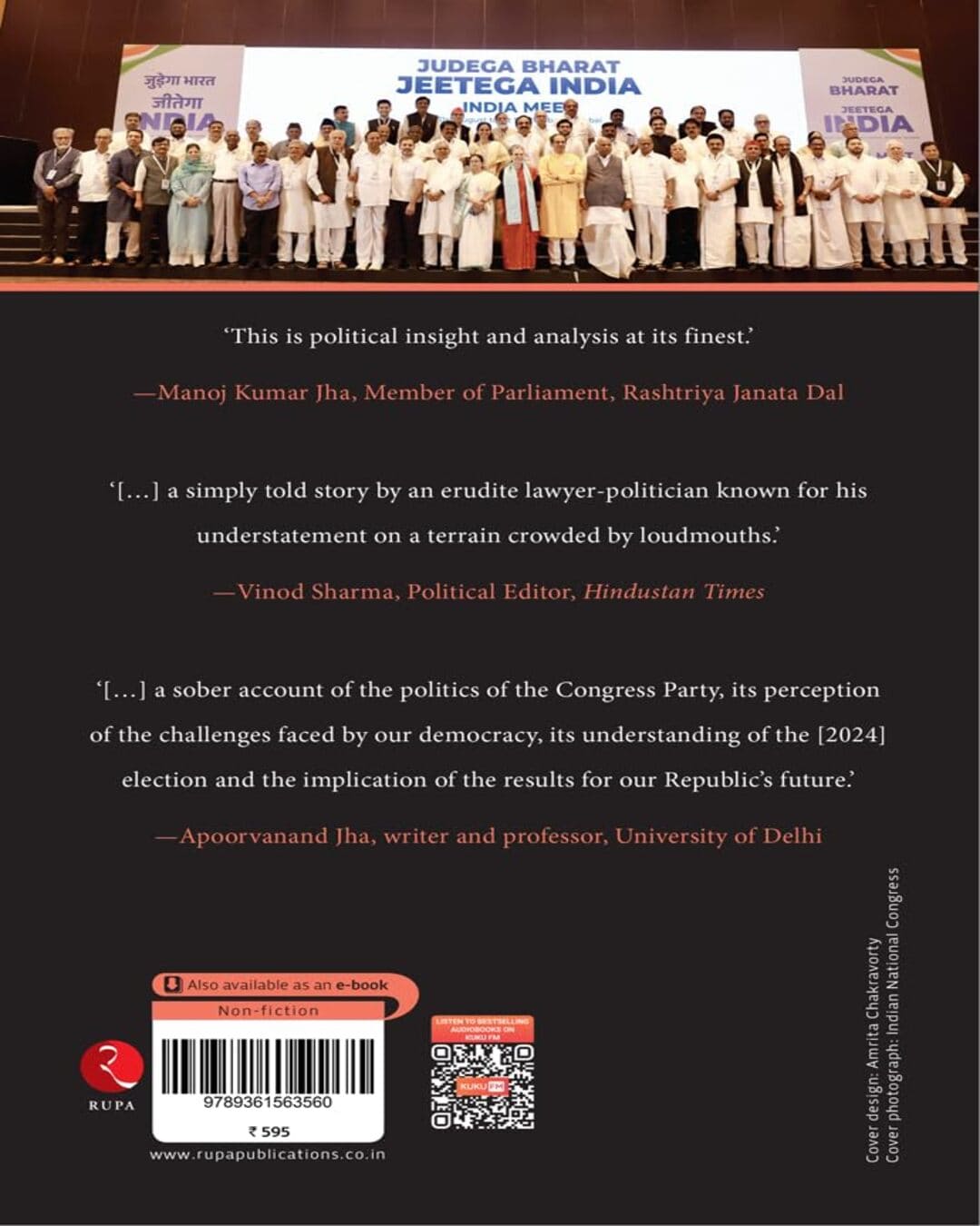 CONTESTING DEMOCRATIC DEFICIT : An Inside Story of the 2024 Elections by Salman Khurshid [Hardcover]