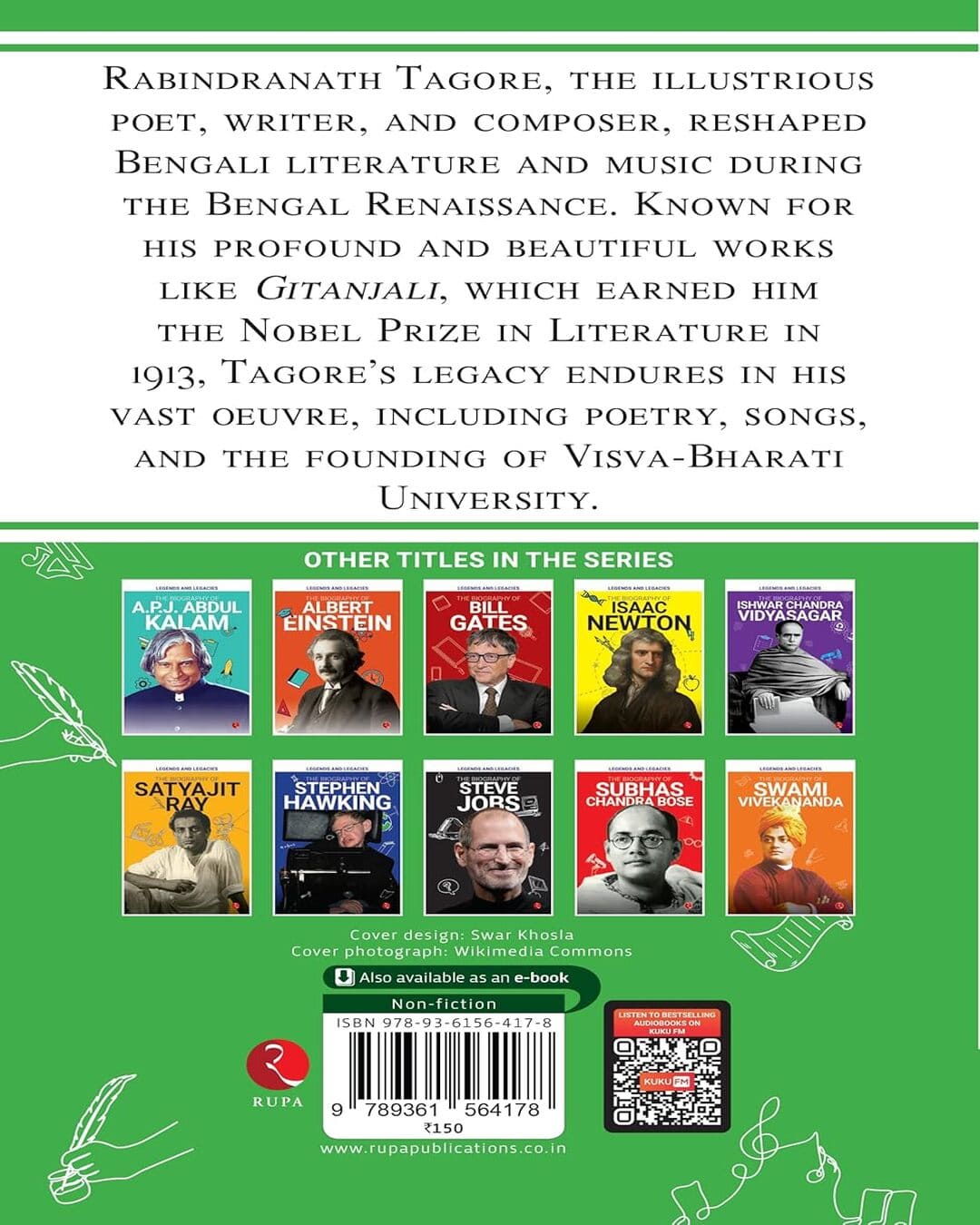Legends and Legacies : The Biography of Rabindranath Tagore [Paperback]