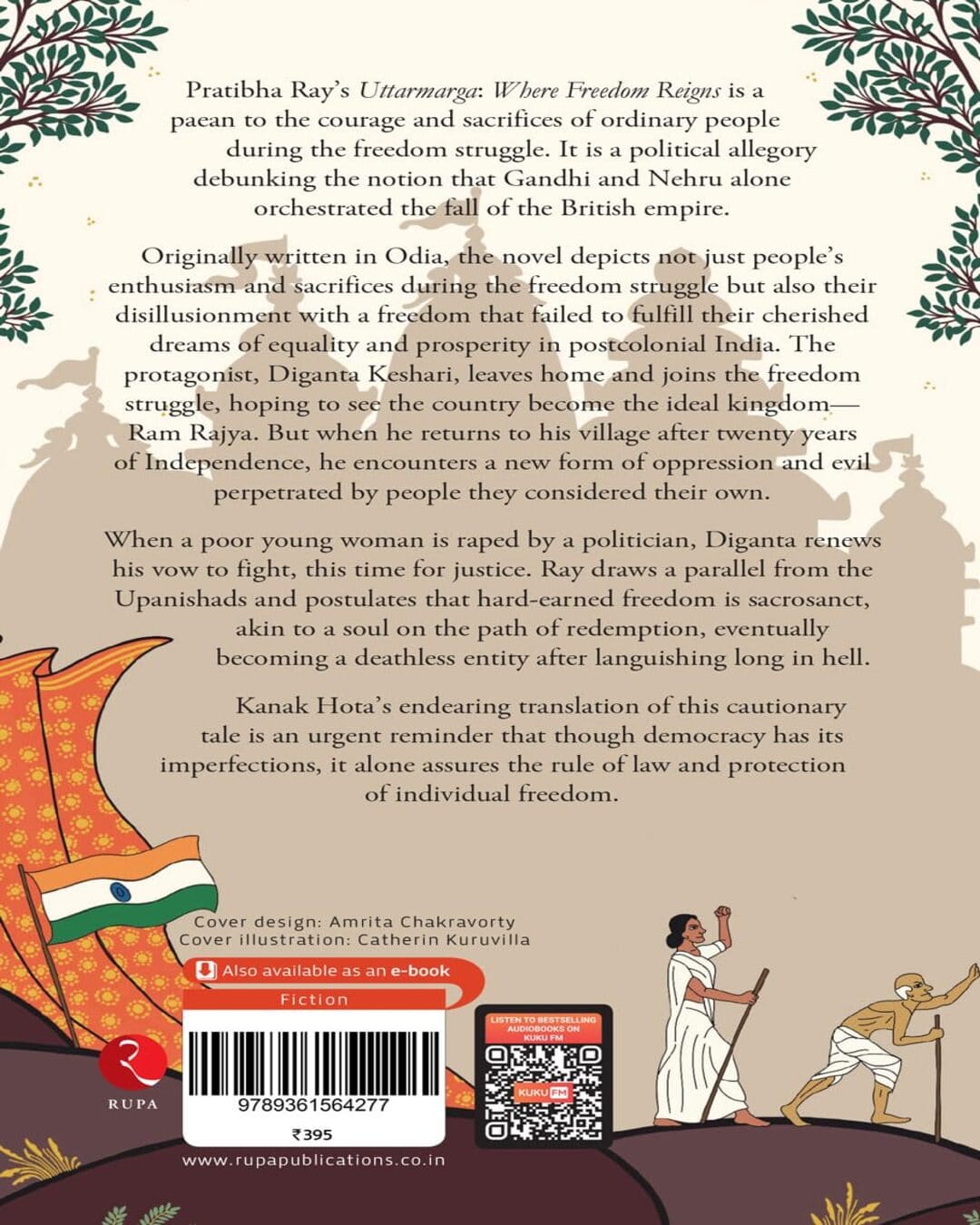 Uttarmarga: Where Freedom Reigns by Pratibha Ray [Paperback]