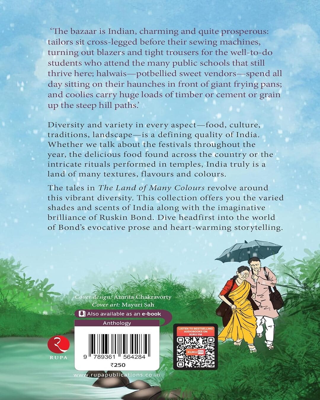 The Land Of Many Colours by Ruskin Bond [Paperback]