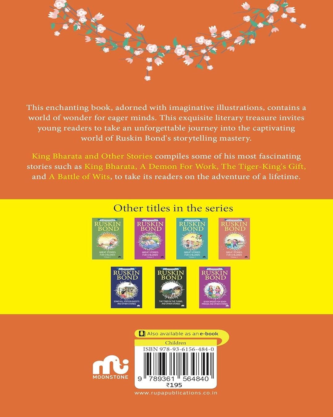 King Bharata And Other Stories by Ruskin Bond [Paperback]